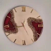 ساعت دیواری رزینی