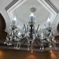 لوستر  کریستال چک|لوستر و چراغ آویز|تهران, حکیمیه|دیوار