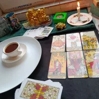 فال قهوه ارمنی با تاروت بانو شمس