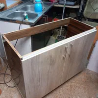 سینک و کابینت زیر ظرفشویی میز سماور|مصالح و تجهیزات ساختمان|تبریز, |دیوار