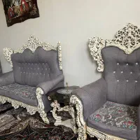 مبل هفت نفره|مبلمان خانگی و میز عسلی|شاهینشهر, خانه کارگر|دیوار