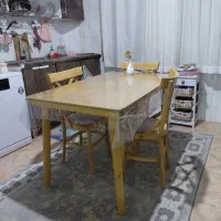 میز غذا خوری|میز و صندلی غذاخوری|اقبالیه, |دیوار