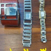 سه عدد ساعت مچی زنانه تمیز و سالم