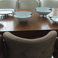 سرویس پذیرایی و سرو غذا چینی دسته و پایه پیوتر نو|ظروف سرو و پذیرایی|پاکدشت, پاکدشت (مامازند)|دیوار