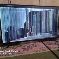 تلویزیون ال ای دی پنل شکسته|تلویزیون و پروژکتور|کرمانشاه, |دیوار