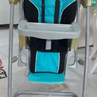 صندلی غذای تاب شونده موزیکال|تخت و صندلی بچه|کرمانشاه, |دیوار