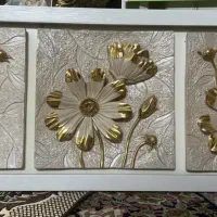 تابلو و آینه قدی و مجسمه جا شمعی