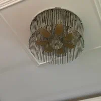 2 عدد لوستر (بزرگ)بلوتوث دار  3 حالته