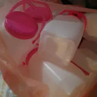 دبه پلاستیکی دو لیتری ماست(نو)|ظروف نگهدارنده، پلاستیکی، یک‌بارمصرف|رشت, حمیدیان|دیوار