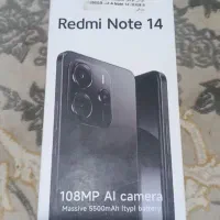 گوشی شیائومی نوت14حافظه256رام8 درحد نو آک آک