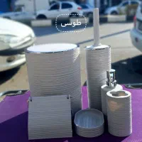 ست سرویس بهداشتی ۶ تکه|لوازم سرویس بهداشتی|گرگان, |دیوار