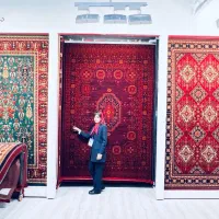 فرش ستاره طلایی ۵۰ رنگ مشهد ۱۷۰۰ شانه تراکم‌ ۴۷۰۰|فرش|شیراز, شهرک سراج‎|دیوار