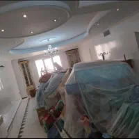 نقاشی ساختمان.کاغذدیواری. کناف. بازسازی منزل.pvc|خدمات پیشه و مهارت|قم, پردیسان|دیوار