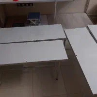 نیمک ام دی اف با پایه های فلزی