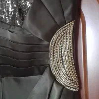 لباس شب ماکسی مجلسی ساتن زنانه دخترانه در حد نو|لباس|شیراز, کوی آزادگان|دیوار