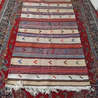 گلیم دست بافت|گلیم، جاجیم، گبه|بیرجند, |دیوار