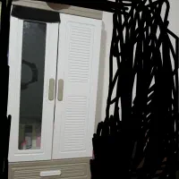 تخت و کمد بچه|تخت و سرویس خواب|فیروزه, |دیوار