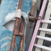 سایبان چتری. دستی