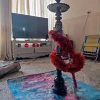 قلیان چوبی (سنگ مصنوعی ) کار شده|صنایع دستی و سایر لوازم تزئینی|اصفهان, عطار نیشابوری|دیوار