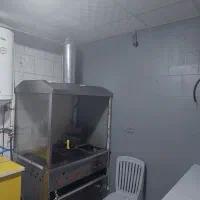 فر گاز ترکیبی ( سنگ برگر سرخ کن )