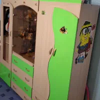 تخت خواب دو طبقه|تخت و سرویس خواب|اصفهان, کساره|دیوار