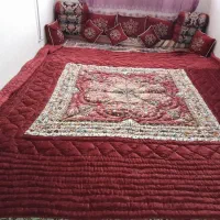 لحاف کرسی|رختخواب، بالش، پتو|قم, شاه ابراهیم|دیوار