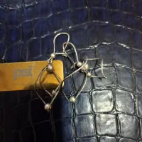 گوشواره نقره سالم