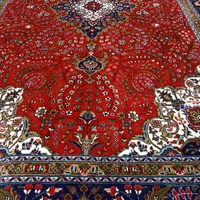 تک6متری دستباف نقشه کرمان قلم مارک(فلاح)|فرش|خوی, |دیوار