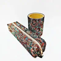 جاقلمی  لیوانی و  کیف جامدادی ترمه