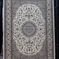 فرش ماشینی طرح نائین اصفهان دستباف گونه ۱۲/۹/۶متری|فرش|اصفهان, نصرآباد|دیوار