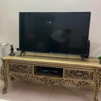 میزتلویزیون کنده کاری بدون خط و خش