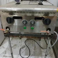 سرخ کن صنعتی گازی در حد نو