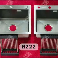 سینک ظرفشویی توکار  ۴۰*۴۰ وارداتی اسمارت تک لگن