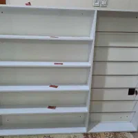 قفسه ام دی اف جنس پاک چوب|کتابخانه، شلف، قفسه‌های دیواری|کرمانشاه, |دیوار