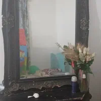 کلیه لوازم چوبی یکجا مبل میز عسلی اینه کنسول|مبلمان خانگی و میز عسلی|سرخنکلاته, |دیوار