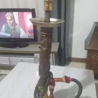 قلیان چوبی طرح دار