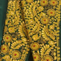 پیراهن شلوار گلابتونی|لباس|میناب, |دیوار