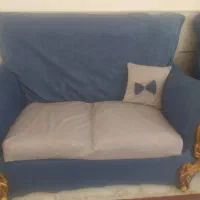 یک دست مبل تمیزوسالم تعویض باتخت سنتی