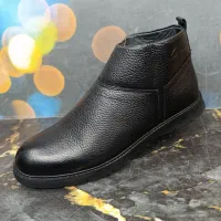 کفش بوت چرم طبیعی تبریز پانو