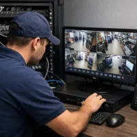 رفع مشکلات دوربین مدار بسته، شبکه، اینترنت