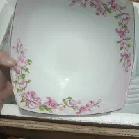 سرویس غذاخوری چینی ۱۲نفره آکبند درجه یک مربع|ظروف سرو و پذیرایی|ری, ولی آباد|دیوار