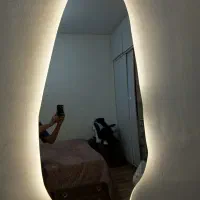 آینه دفرمه چراغدار