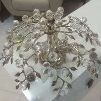 یک جفت لوستر برنجی ۴ شاخه