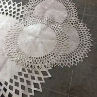 رو میزی مخمل هویه کاری نو