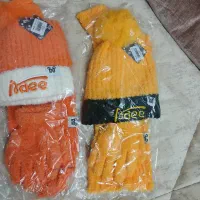 ست کلاه شال ودسنکش خارجی دردو رنگ|لباس|بروجرد, |دیوار