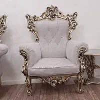 فروش مبل سلطنتی ۹ نفره چوب راش|مبلمان خانگی و میز عسلی|پارس‌آباد, |دیوار