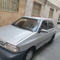 پراید نقره ای مدل ۸۸