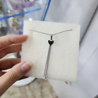 پلاک اویز با زنجیر نقره اصلی