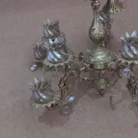 لوستر برنزی|لوستر و چراغ آویز|سراب, |دیوار