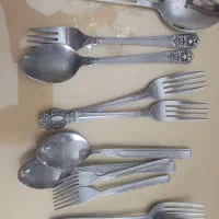 قاشق چنگال قدیمی